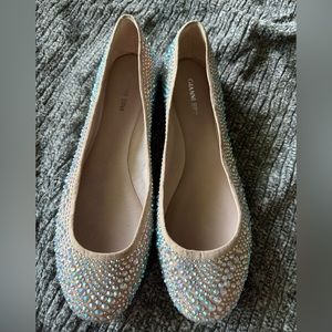 Gianni Bini Womens size 10 Iridescent Ballet Flat